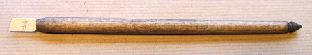 Calame  bec en bambou, 8 mm / Calamus with a bamboo nib, 8 mm