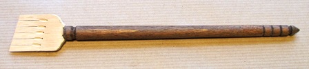 Calame  bec en bambou, 19 mm / Calamus with a bamboo nib, 19 mm
