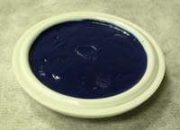 Pte  sceaux lapis / Seal paste, lapis blue